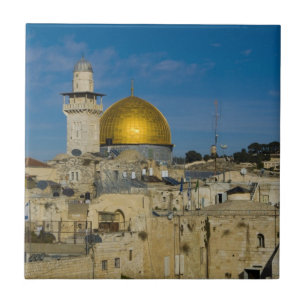 Israel, Jerusalem, Klippdomen Kakelplatta