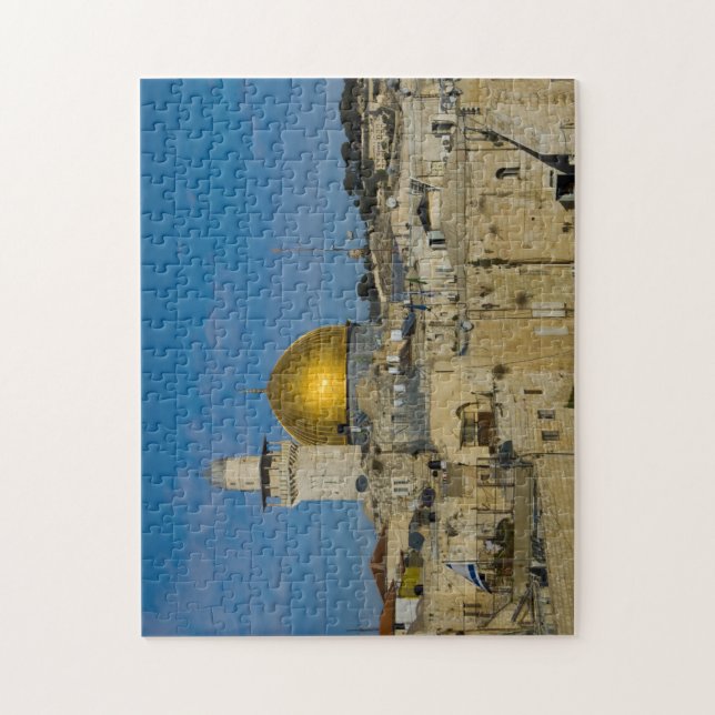 Israel, Jerusalem, Klippdomen Pussel (Vertikal)