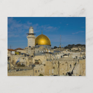 Israel, Jerusalem, Klippdomen Vykort