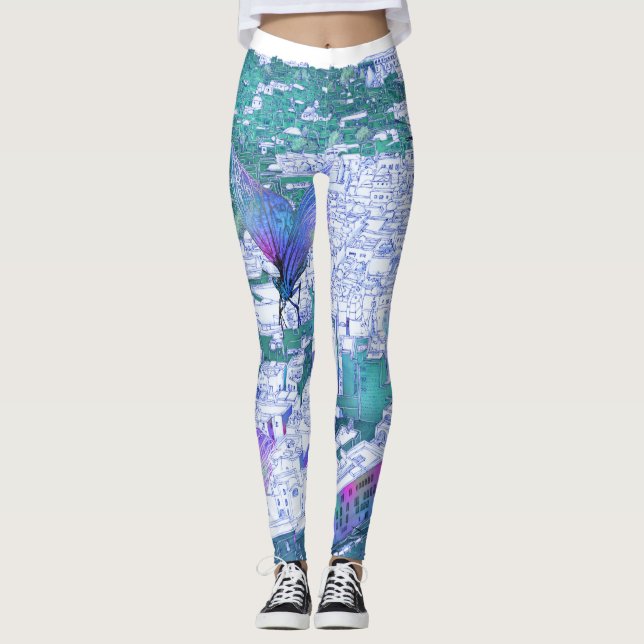 Israel Jerusalem Leggings (Framsida)