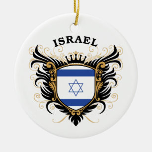 Israel Julgransprydnad Keramik