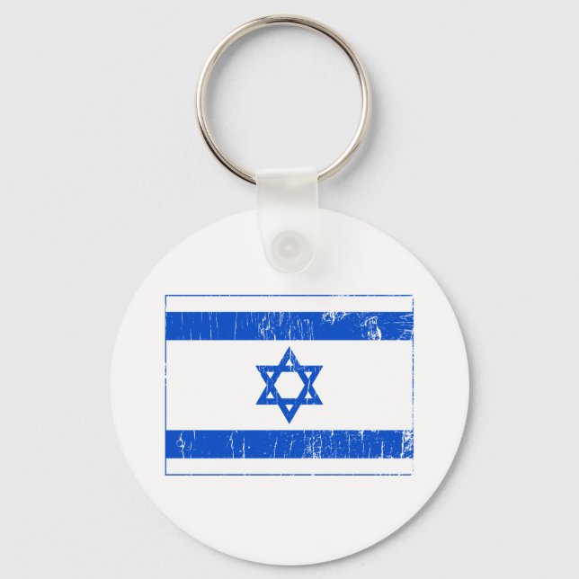 Israel Keychain Nyckelring (Framsida)