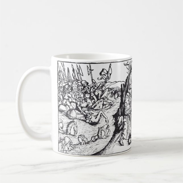 Israel korsar Röda havet Kaffemugg (Vänster)