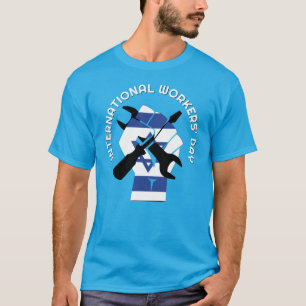 ISRAEL LABOR DAY FÖR internationell-arbetare T Shirt