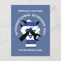 ISRAEL LABOR DAY FÖR internationell-arbetare