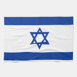 israel land flagga towel kökshandduk