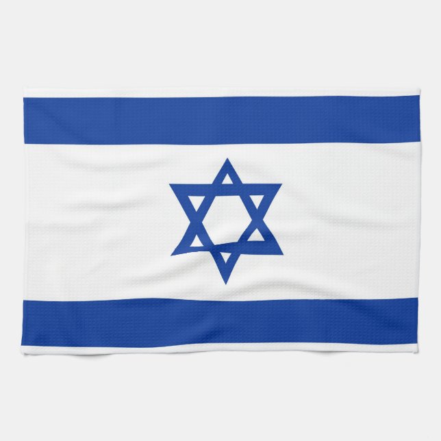 israel land flagga towel kökshandduk (Horisontell)