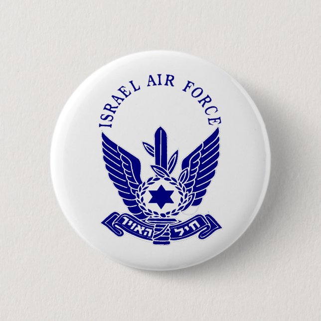 Israel Luft Force & Navy Shoppe Knapp (Framsida)
