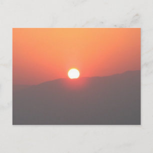 Israel Masada Sunrise-vykort Vykort