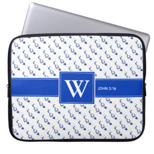 ISRAEL Messianic Bible Christian Monogram bärbar d Laptop Fodral