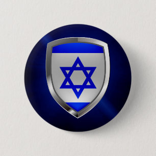 Israel Metallic Emblem Knapp