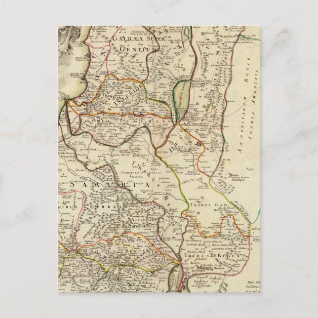 Israel och Palestina 2 Vykort (Framsida)