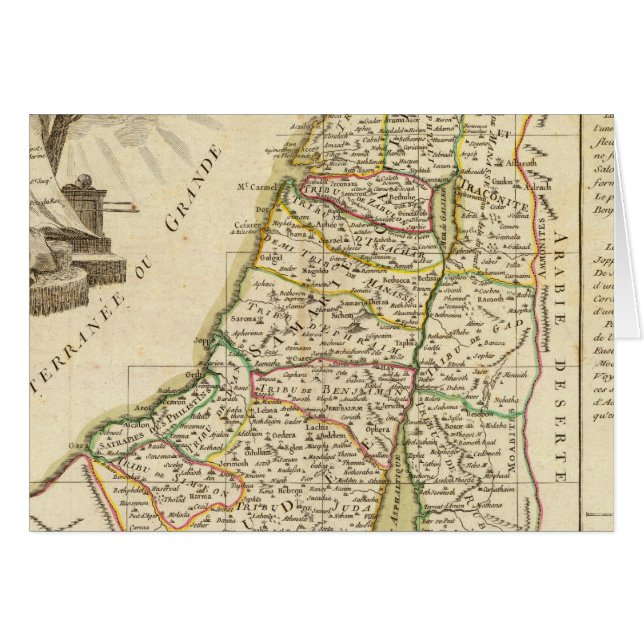 Israel och Palestina 3 Hälsningskort (Framsidan Horizontal)