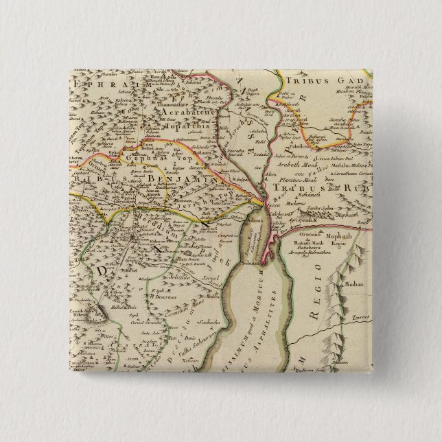 Israel och Palestina Knapp (Framsida)