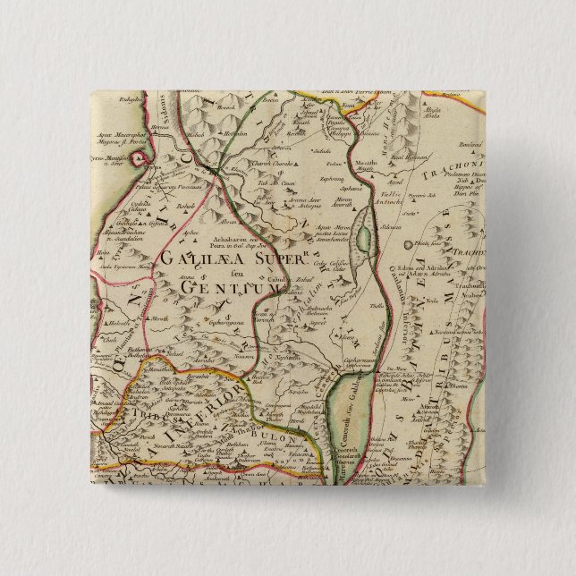 Israel och Palestina Knapp (Framsida)