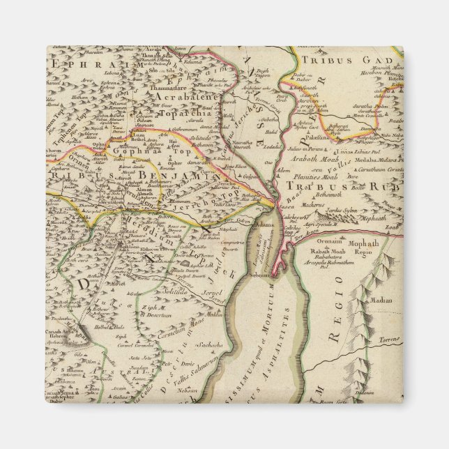 Israel och Palestina Magnet (Framsidan)