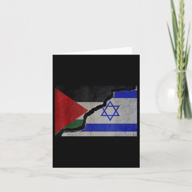 Israel och Palestina - Stoppa Krig Kort (Framsida)