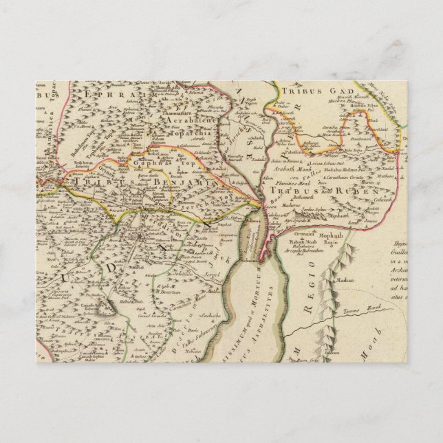 Israel och Palestina Vykort (Framsida)