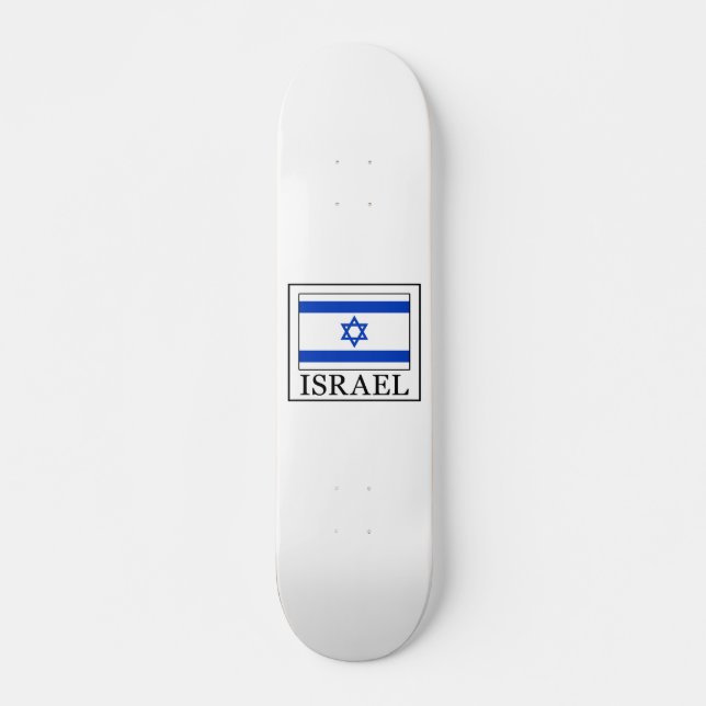 Israel Old School Skateboard Bräda 18 Cm (Framsida)