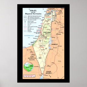 Israel - om gränstvister poster
