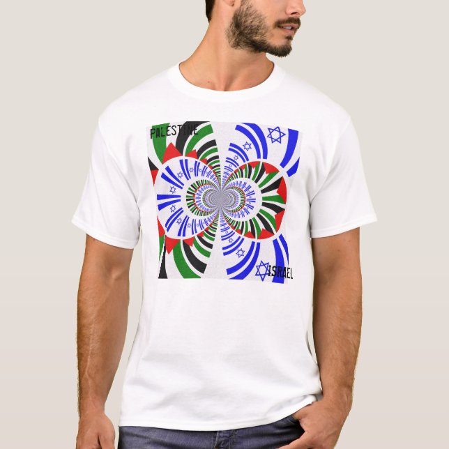 Israel & Palestina T Shirt (Framsida)