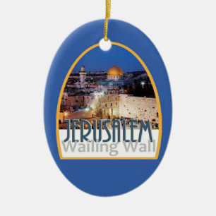ISRAEL prydnad Julgransprydnad Keramik