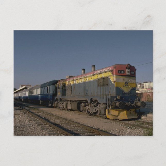 Israel, Ry EMD G12 Vykort (Framsida)