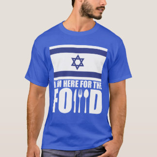 Israel souvenir mat resor vänner t shirt