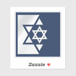 Israel Strong Flagga Klistermärken