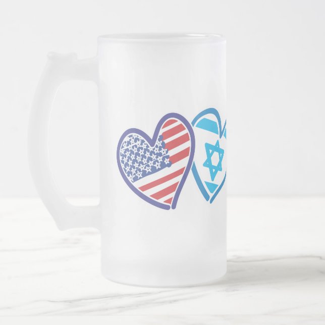 Israel Strong Frostat Ölglas (Vänster)