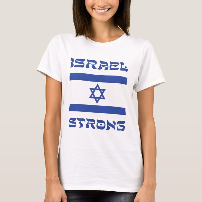 Israel Strong T Shirt (Framsida)