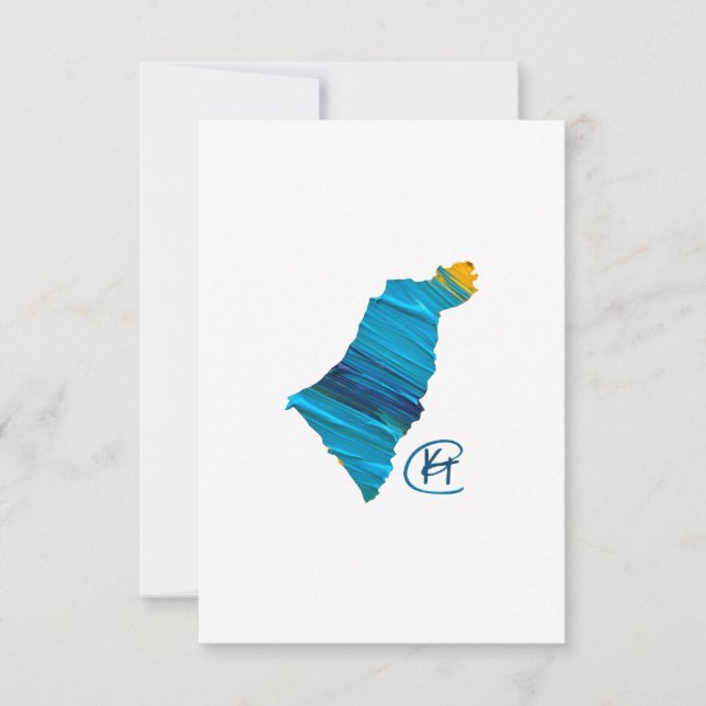 Israel Studio Art Tack Kort (Framsida)