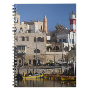 Israel, Tel Aviv, Jaffa, Jaffa Old Port Anteckningsbok