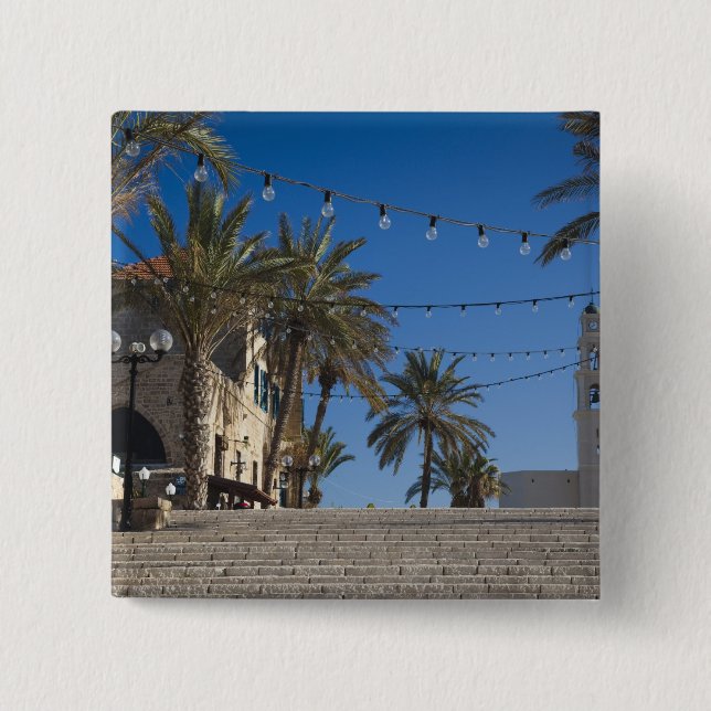 Israel, Tel Aviv, Jaffa, trappor, Old Jaffa Knapp (Framsida)