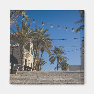 Israel, Tel Aviv, Jaffa, trappor, Old Jaffa Magnet