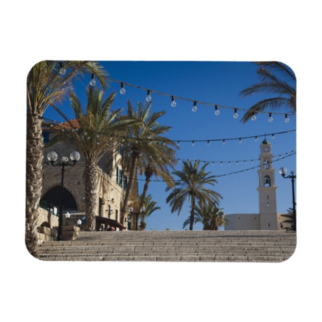 Israel, Tel Aviv, Jaffa, trappor, Old Jaffa Magnet (Horisontell)