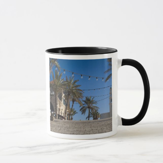 Israel, Tel Aviv, Jaffa, trappor, Old Jaffa Mugg (Höger)