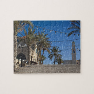 Israel, Tel Aviv, Jaffa, trappor, Old Jaffa Pussel