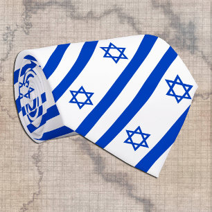 Israel Tie, business mode & Israel Flagga Slips