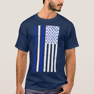 Israel USA Flagga Israel T Shirt