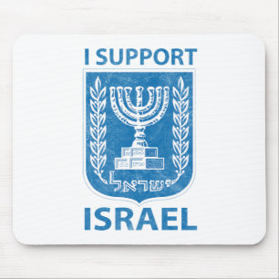 Israel vapensköldvintage musmatta