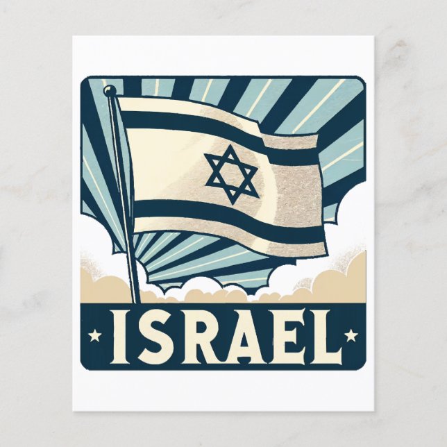 Israel Vintage resor Poster (Framsida)