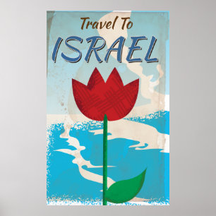 Israel Vintage Semester Poster