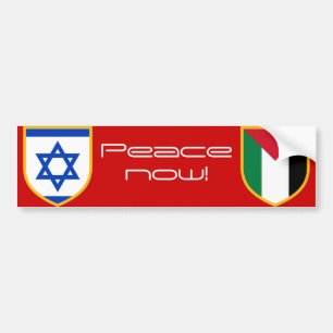 Israel vs Palestina fred nu Bildekal