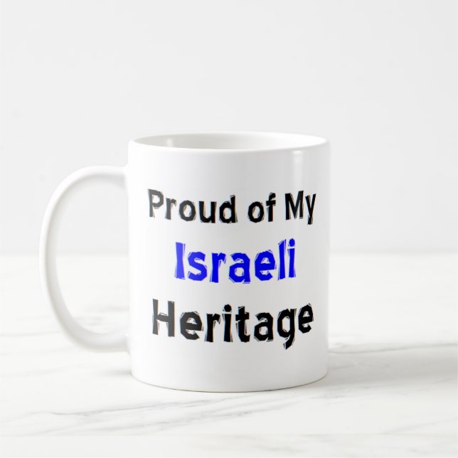 israeli-arvkaffe mugg (Vänster)