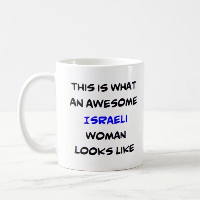 israeli, fantastisk kaffemugg (Vänster)