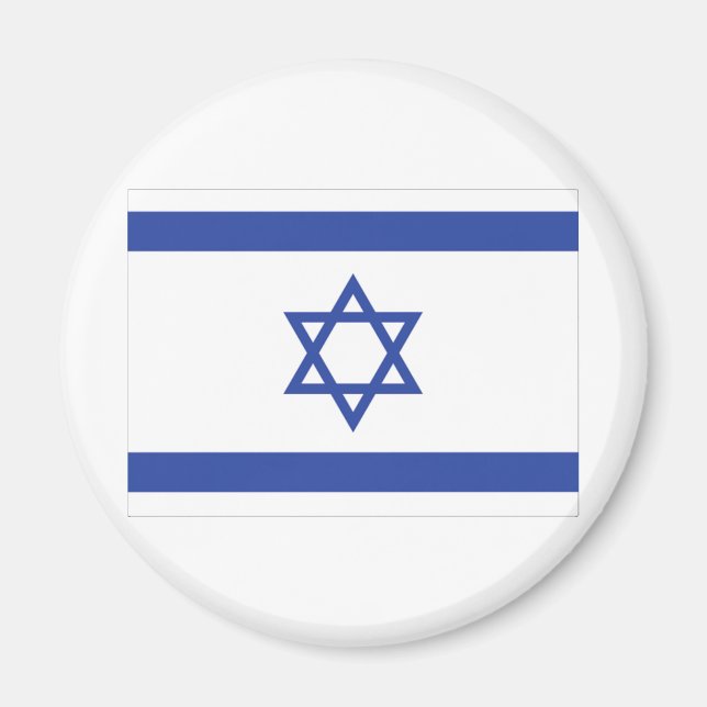 israeli Flagga Magnet (Framsidan)