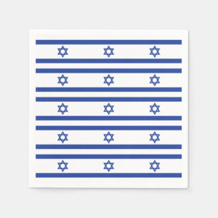 israeli Flagga Pappersservett