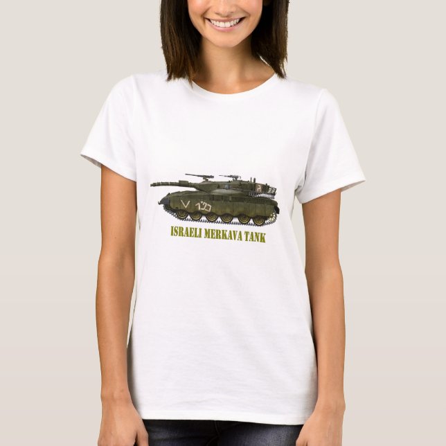 ISRAELI MERKAVA TANK TRÖJA (Framsida)
