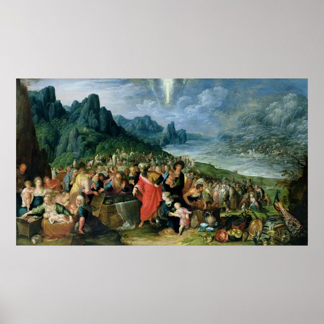 Israelierna på Röda havets bank, 1621 Poster (Framsidan)